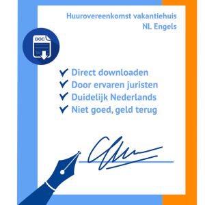 Huurcontract vakantiewoning nl engels